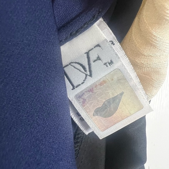 DIANE VON FURSTENBERG 'FREDERICA' Dress Tan/Midnight/Black/Khaki Brown Size 2 - Picture 10 of 16